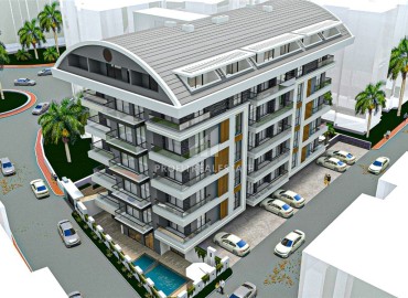 Инвестиционный проект: апартаменты, 61-160м², в резиденции на этапе строительства в центре Алании ID-13411 фото-15