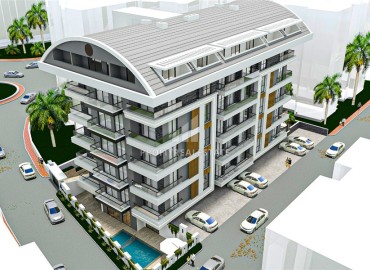 Инвестиционный проект: апартаменты, 61-160м², в резиденции на этапе строительства в центре Алании ID-13411 фото-17