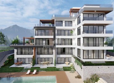 Инвестиционная недвижимость в Анталии на этапе проекта, по наиболее выгодным ценам, Аксу, Анталия, 56-91 м2 ID-13414 фото-2