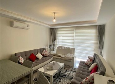 One-bedroom apartment, 60m², furnished and equipped in a premium class residence in Oba, Alanya ID-13420 фото-4