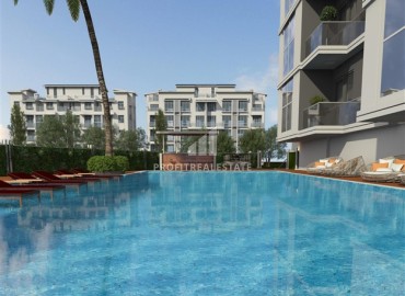 Двухкомнатные и трёхкомнатные квартиры в новом жилом комплексе 2023 года, в Махмутларе, Аланья, 51,4 – 65 м2 ID-13425 фото-4