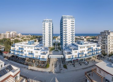 Недорогие готовые квартиры от застройщика, в 100 метрах от моря, в комплексе с инфраструктурой Искеле, Северный Кипр 35-50 м2 ID-13432 фото-2