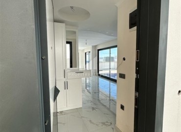 Luxury unfurnished duplex apartment 157 m2, with three bedrooms, with sea views, in Bektas, Alanya ID-13436 фото-5