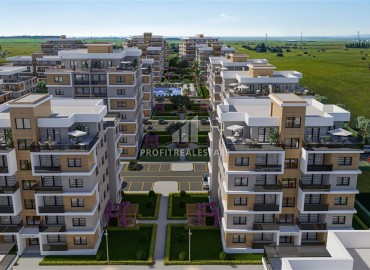 Недорогие квартиры в рассрочку от застройщика в новом жилом квартале, Фамагуста, Северный Кипр, 50-150 м2 ID-13437 фото-16
