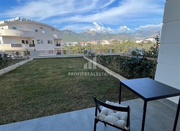 Furnished duplex 2 + 1, 114m², with access to a private garden at the foot of the mountains in Oba, Alanya ID-13455 фото-13
