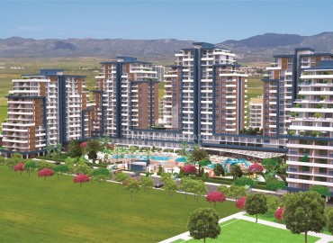 Новый жилой проект с отельной инфраструктурой в 300 метрах от пляжа, Искеле, Фамагуста, Северный Кипр, 39-85 м2 ID-13463 фото-3