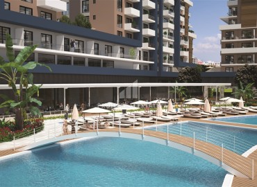 Новый жилой проект с отельной инфраструктурой в 300 метрах от пляжа, Искеле, Фамагуста, Северный Кипр, 39-85 м2 ID-13463 фото-12