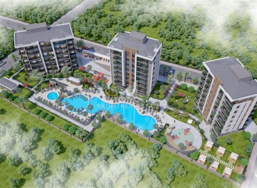 Promising investment project in Altintash, Antalya, from the developer, 67-129 m2 ID-13479 фото-1