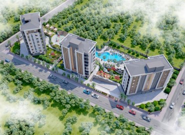 Перспективный инвестиционный проект в Алтынташ, Анталия, от застройщика, 67-129 м2 ID-13479 фото-2