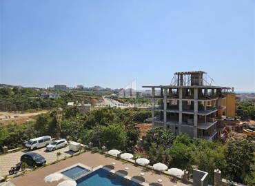 Трехкомнатная квартира, 86м², с видом на море и Аланийскую крепость в новой резиденции в районе Оба, Алания ID-13481 фото-12