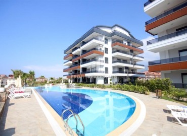 Furnished garden duplex 4 + 1, with access to the garden, in a well-maintained residential residence, Oba, Alanya, 238 m2 ID-13484 фото-1