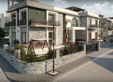 Трехкомнатные квартиры на этапе строительства, в уютном жилом комплексе, Чаталкёй, Кирения, Северный Кипр, 118-130 м2 ID-13486 фото-2