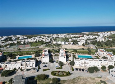 Готовая к проживанию трёхкомнатная квартира 90м2, с видом на Средиземное море, в 300 метрах от пляжа, Эсентепе, Северный Кипр ID-13487 фото-16