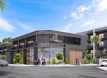 Инвестиционная недвижимость в Анталии по ценам застройщика, Алтынташ, Аксу, 65-87 м2 ID-13499 фото-11