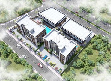 Инвестиционная недвижимость в Анталии по ценам застройщика, Алтынташ, Аксу, 65-87 м2 ID-13499 фото-12