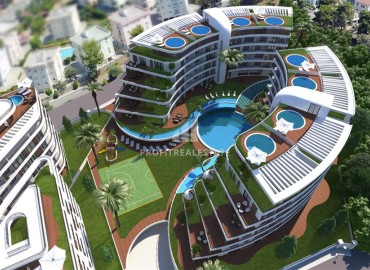 Новые квартиры в элитной резиденции 2022 года, в центре Кирении, Северный Кипр, 70-165 м2 ID-13500 фото-3