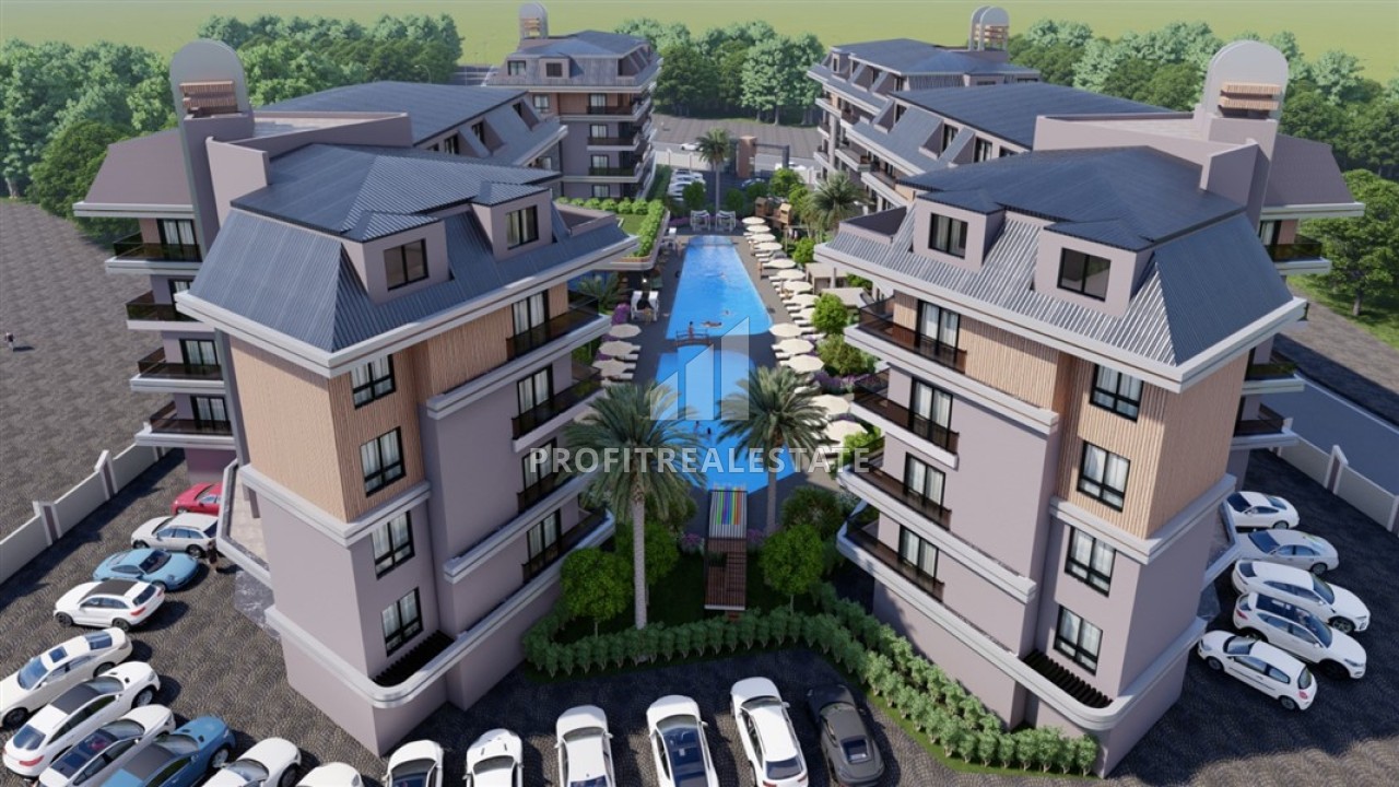 A new investment-attractive project of a premium class residence in the Alanya region - Oba; apartment 51-172m² ID-13506 фото-2
