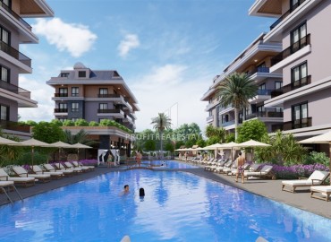 A new investment-attractive project of a premium class residence in the Alanya region - Oba; apartment 51-172m² ID-13506 фото-6