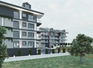 A new project of a cozy residence at the initial stage of construction in the Alanya Payallar area, 2500m from the sea ID-13508 фото-5