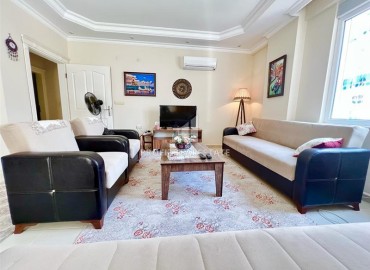 Cozy two bedroom apartment 115m2, on the beach, in a residence with facilities, Mahmutlar, Alanya ID-13511 фото-5