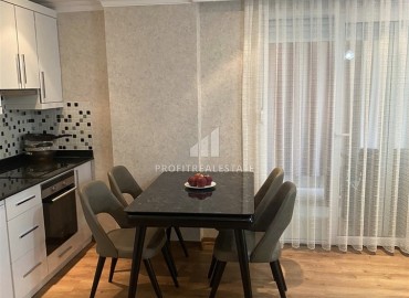 Cozy furnished two bedroom apartment 110 m2, with a glazed balcony, with a dressing room, 300 meters from the sea, Kestel, Alanya ID-13513 фото-5