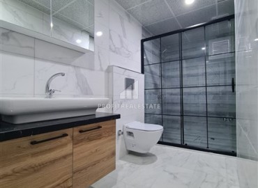 Недорогие двухуровневые апартаменты 4+1 с двумя отдельными кухнями, в новом доме без бассейна, в Кепезе, Анталия, 200 м2 ID-13523 фото-19