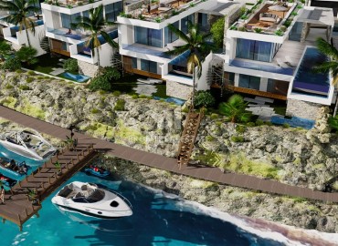 Apartment and villas from the developer - a luxurious project on the Mediterranean coast at an attractive price, Tatlysu, Northern Cyprus 72-468 m2 ID-13532 фото-4