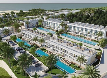 Инвестиционный проект в 200 метрах от моря — жилой квартал класса люкс в Эсентепе, Северный Кипр 43-140 м2 ID-13533 фото-1