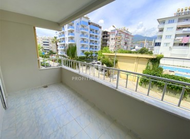 One-bedroom apartment by the sea, 65 m2, unfurnished, with a fine finish, kitchen and bathroom equipment, in Oba, Alanya ID-13540 фото-12