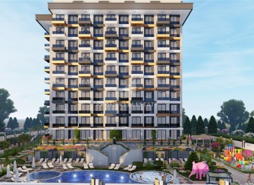 A fashionable luxury investment project with rich facilities at an attractive price in Gazipasa, Alanya, 48-93 m2 ID-13546 фото-3
