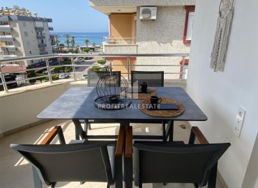 Stylish furnished penthouse with three bedrooms, 200m², in the Oba area, in a residence with a swimming pool, 70m from the sea. ID-13548 фото-8
