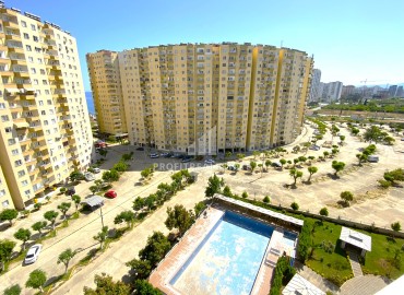 Трехкомнатные апартаменты, 125м², в уютном комплексе с бассейном в районе Томюк, Мерсин ID-13551 фото-10