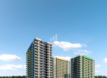 Старт продаж: новый проект комплекса премиум класса с семейными квартирами, 70-94м², в районе Мерсина – Чешмели ID-13552 фото-1