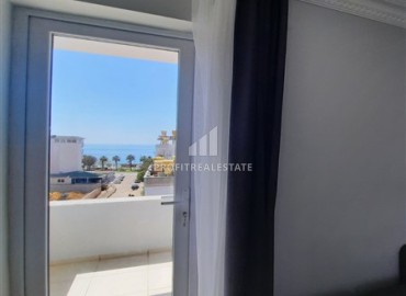 Двухкомнатные апартаменты на аренду в самом центре Алании с видом на море, пляж Клеопатра ID-13564 фото-9