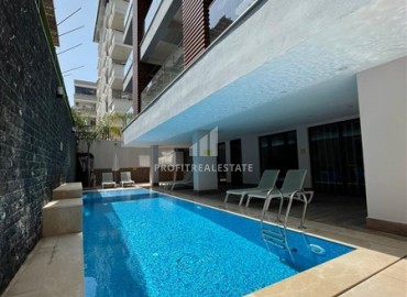 Стильные апартаменты 1+1, в комплексе с развитой инфраструктурой, в 150 метрах от пляжа Кейкубат, Аланья, центр, 53,4 м2 ID-13572 фото-11