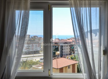 Bright furnished apartment 2 + 1 of 120 m2 with a bathroom and sea views in a residence with facilities in Cikcilli, Alanya ID-11067 фото-13