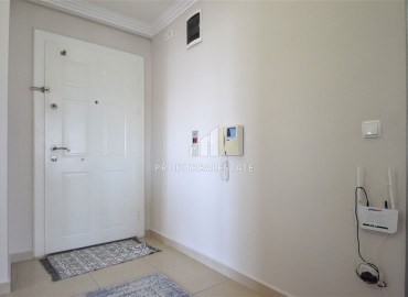 Светлая меблированная квартира 2+1 площадью 120 м2 с ванной и видом на море в комплексе с инфраструктурой в Джикджилли, Аланья ID-11067 фото-18