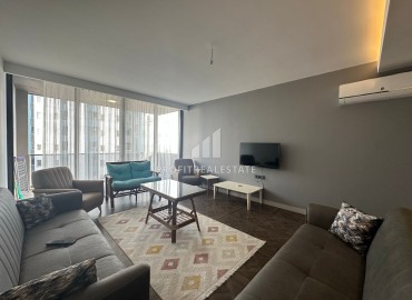 View furnished one-bedroom apartment, 89m², in a new residence with facilities in Arpacbakhshish, Erdemli ID-13611 фото-3