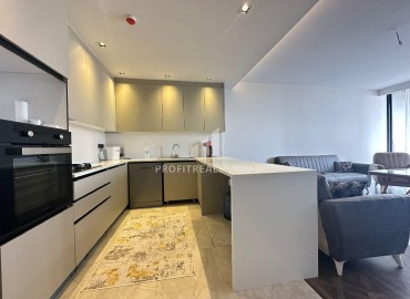 Видовая меблированная двухкомнатная квартира, 89м², в новом комплексе с инфраструктурой в Арпачбахшиш, Эрдемли ID-13611 фото-5