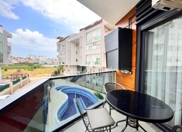 Меблированные двухкомнатные апартаменты в жилом комплексе с бассейном и газом, в районе Коньяалты, Анталия, 50 м2 ID-13618 фото-13