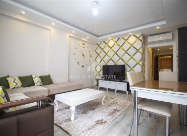 Готовая к заселению двухкомнатная квартира в резиденции с инфраструктурой, Хурма, Коньяалты, 50 м2 ID-13625 фото-3