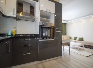 Готовая к заселению двухкомнатная квартира в резиденции с инфраструктурой, Хурма, Коньяалты, 50 м2 ID-13625 фото-7