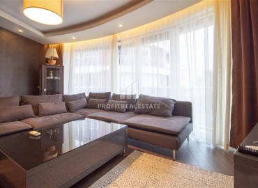 Стильные трехкомнатные апартаменты в охраняемой резиденции с двумя бассейнами, Хурма, Коньяалты, Анталия, 80 м2 ID-13626 фото-4