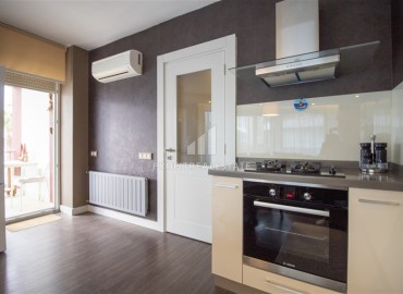 Стильные трехкомнатные апартаменты в охраняемой резиденции с двумя бассейнами, Хурма, Коньяалты, Анталия, 80 м2 ID-13626 фото-6