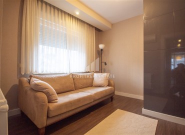 Стильные трехкомнатные апартаменты в охраняемой резиденции с двумя бассейнами, Хурма, Коньяалты, Анталия, 80 м2 ID-13626 фото-8