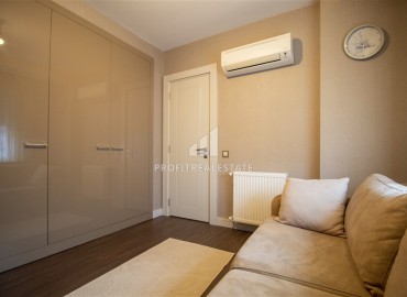 Стильные трехкомнатные апартаменты в охраняемой резиденции с двумя бассейнами, Хурма, Коньяалты, Анталия, 80 м2 ID-13626 фото-9