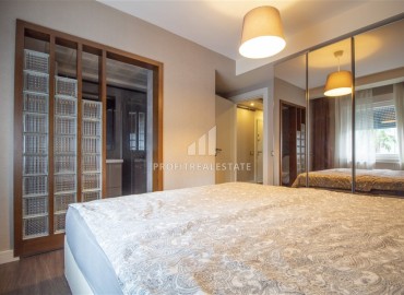 Стильные трехкомнатные апартаменты в охраняемой резиденции с двумя бассейнами, Хурма, Коньяалты, Анталия, 80 м2 ID-13626 фото-11