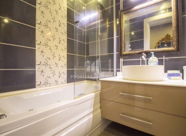 Стильные трехкомнатные апартаменты в охраняемой резиденции с двумя бассейнами, Хурма, Коньяалты, Анталия, 80 м2 ID-13626 фото-14