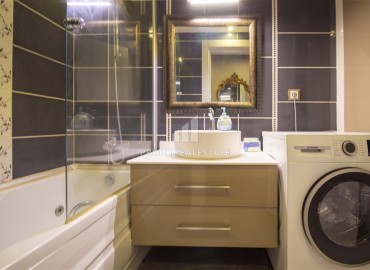 Стильные трехкомнатные апартаменты в охраняемой резиденции с двумя бассейнами, Хурма, Коньяалты, Анталия, 80 м2 ID-13626 фото-15