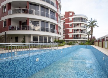 Стильные трехкомнатные апартаменты в охраняемой резиденции с двумя бассейнами, Хурма, Коньяалты, Анталия, 80 м2 ID-13626 фото-17